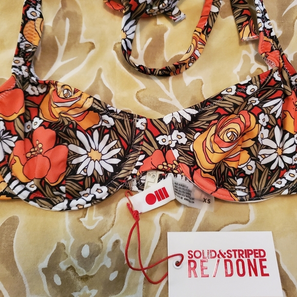 RE/DONE x Solid & Striped Woodstock Bikini Top - Picture 4 of 6